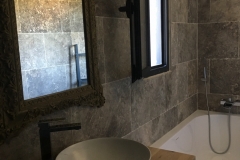 Salle de bain de la Suite Santa Lucia - Bed & Breakfast en Corse du Sud